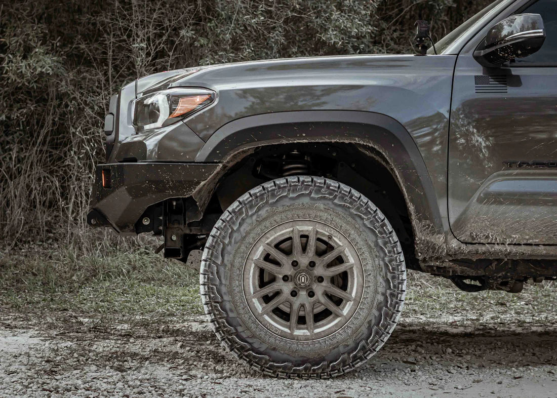 Toyota Tacoma (2016+) Hi-Lite Overland Front Bumper - No Bull Bar